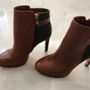 ANTONIO MELANI Brown and Black Heeled Boots